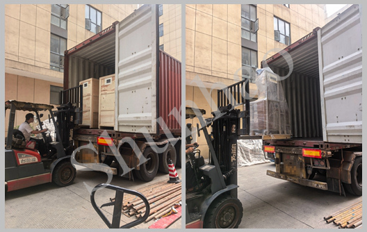 automatic weighing machine and preheating machine
