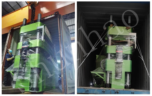 Shunhao factory 500 tons melamine machine shipment