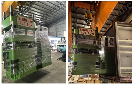 400 tons tableware melamine molding machine shipment from Shunhao Factory