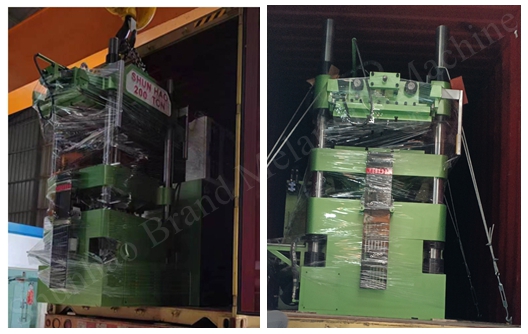 Shunhao double color tableware melamine molding machine shipment