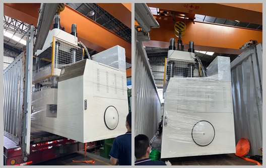 Envío de máquina de moldeo de 600 toneladas personalizada de la fábrica Shunhao