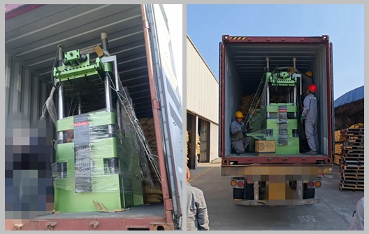 Envío de la máquina de moldeo y precalentamiento de vajillas de melamina de la fábrica Shunhao