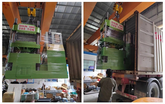 Envío de moldes y máquinas de moldeo automático de fábrica Shunhao
    