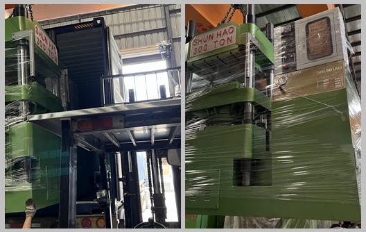 Envío de la prensa de vajilla de melamina de 300 toneladas, el modelo más vendido de Shunhao